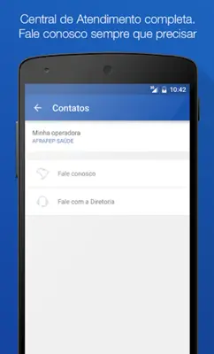 Afrafep Saúde android App screenshot 0